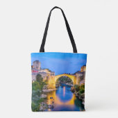 Bag Mostar Bosnië en Herzegovina Tote Bag (Achterkant)