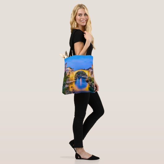 Bag Mostar Bosnië en Herzegovina Tote Bag (Op model)