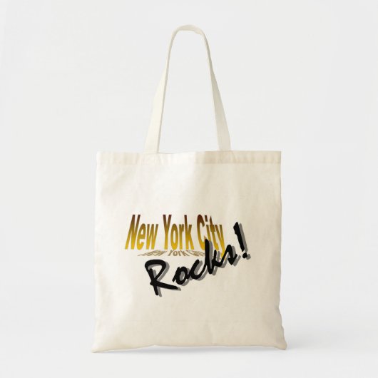 Bag - New York City Rocks! Tote Bag (Voorkant)
