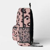 Bag pink animal print bedrukte rugzak (Rechts)