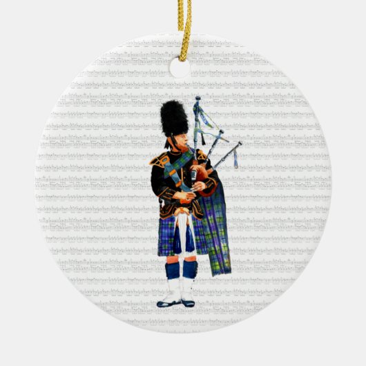 Bag Piper Ornament (Voorkant)