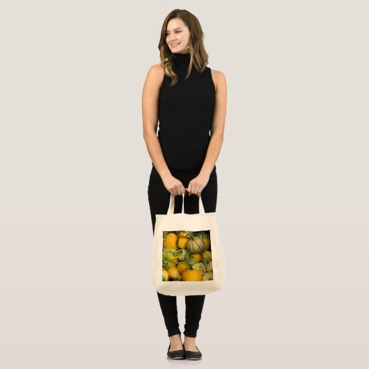 Bag - Pompoenen Tote Bag (Voorkant (model))