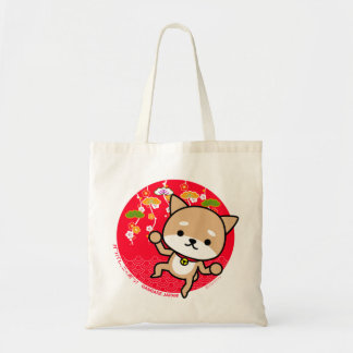 Bag - Puppy - Japans rood Tote Bag