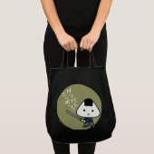 Bag - Riceball Samurai - Ganbare Japan Gold Tote Bag (Voorkant (product))