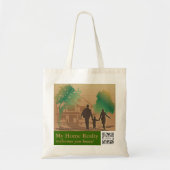 Bag Sjabloon Mijn thuisrealiteit Tote Bag (Voorkant)