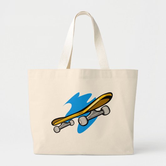 Bag - Skateboard Grote Tote Bag (Voorkant)