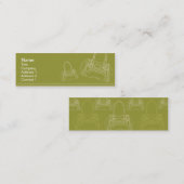 Bag - Skinny Mini Visitekaartje (Voorkant / Achterkant)
