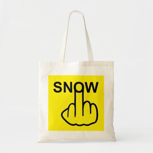 Bag Snow Flip Tote Bag (Voorkant)
