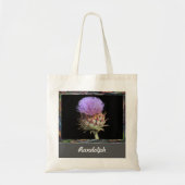 Bag - Thistle and Name Tote Bag (Voorkant)
