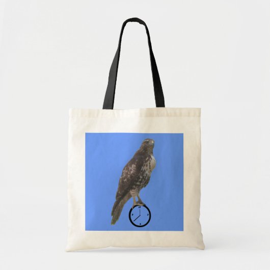 Bag - Valk op klok Tote Bag (Voorkant)