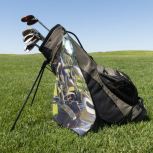 Bag vol Golfclubs, Golfhanddoek