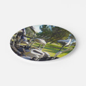 Bag vol Golfclusters, Borden van papierpartijen Papieren Bordje (Gekanteld)