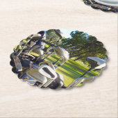 Bag vol Golfclusters, Onderzetters van papierparti (Gekanteld)