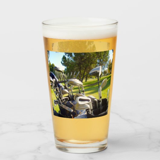 Bag vol met golfbrekers, bier glas (Voorkant gevuld)