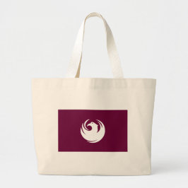 Bag with Flag of Phoenix City, Arizona Grote Tote Bag