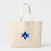 Bag with Flag of Toyota City, Japan Grote Tote Bag (Voorkant)