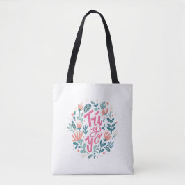 bag you & me tote bag