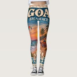 Baga Beach — Zon, Zand & Ziel 🏖️ Leggings