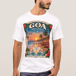 Baga Beach — Zon, Zand & Ziel 🏖️ T-shirt