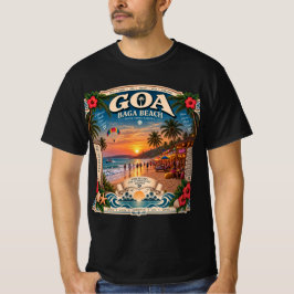 Baga Beach — Zon, Zand & Ziel 🏖️ T-shirt