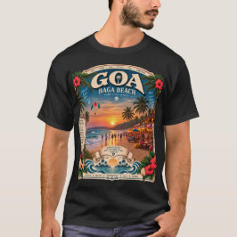 Baga Beach — Zon, Zand & Ziel 🏖️ T-shirt