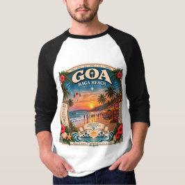 Baga Beach — Zon, Zand & Ziel 🏖️ T-shirt