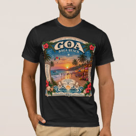 Baga Beach — Zon, Zand & Ziel 🏖️ T-shirt