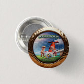 Bagaaalf Tournament-knop Ronde Button 3,2 Cm (Voorkant /achterkant)