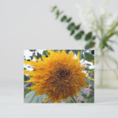 Bagable Sunflower Briefkaart (Staand voorkant)