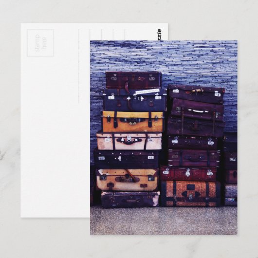 bagage briefkaart (Voorkant / Achterkant)