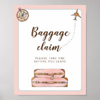 Bagage Claim Bord Bruiloft reizen