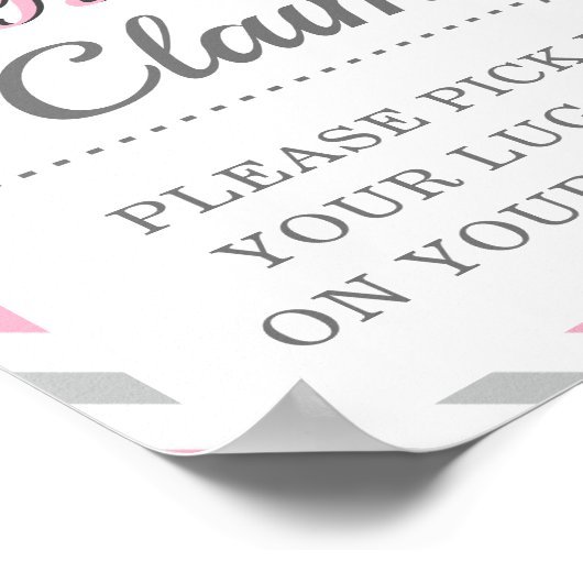 Bagage Claim Reis Vliegtuig Feest Favoriet Tafel Poster (Hoek)