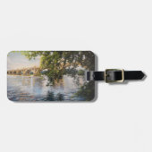 Bagage en label van paars bagagelabel (Voorkant horizontaal)