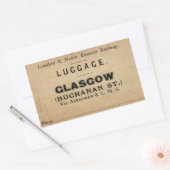  bagage Etiket Glasgow polsslag (Envelop)