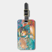 Bagage-etiket met sterrenverlichting bagagelabel (Voorkant verticaal)