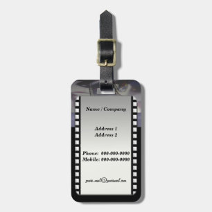 Bagage-etiket voor filmmakers bagagelabel