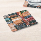  bagage kartonnen onderzetters (Schuin)