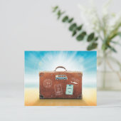 Bagage...klaar voor gebruik briefkaart (Staand voorkant)