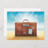 Bagage...klaar voor gebruik briefkaart (Voorkant / Achterkant)