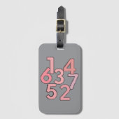 Bagage knippen bagagelabel (Voorkant (verticaal))