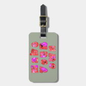 Bagage label (Voorkant verticaal)