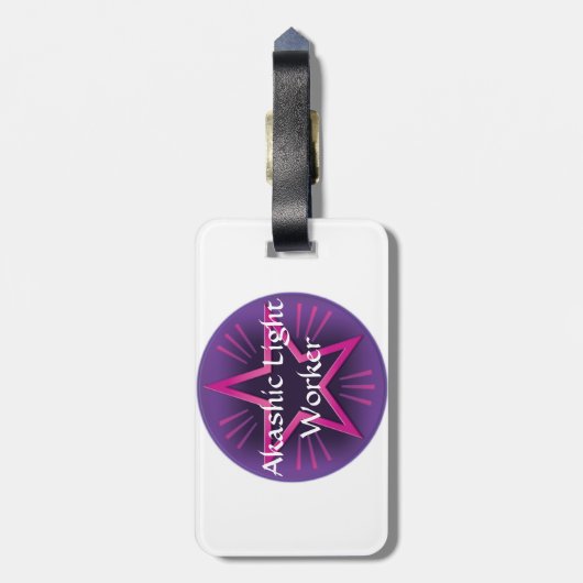 Bagage label (Achterkant verticaal)