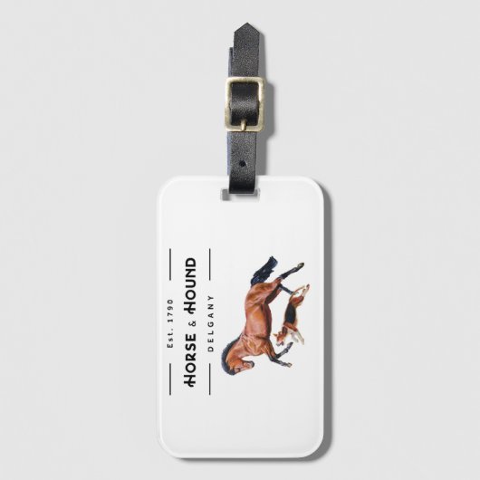 Bagage label (Voorkant (verticaal))