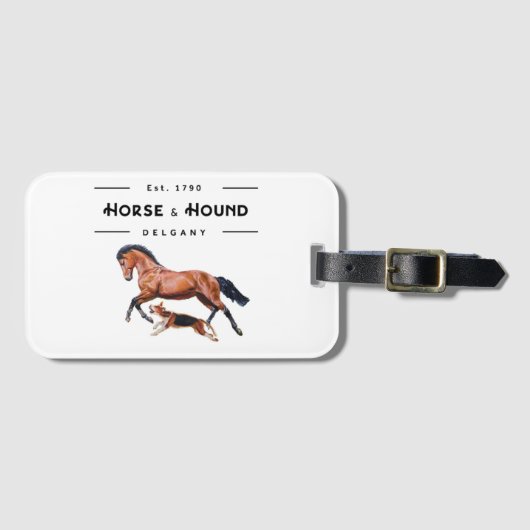 Bagage label (Voorkant (horizontaal))