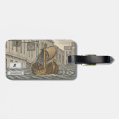 Bagage Label (Achterkant horizontaal)
