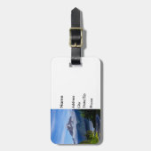 Bagage label (Voorkant verticaal)