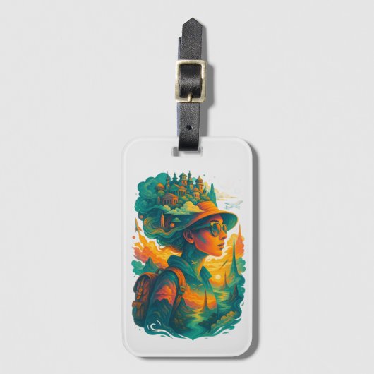 Bagage Label (Voorkant (verticaal))