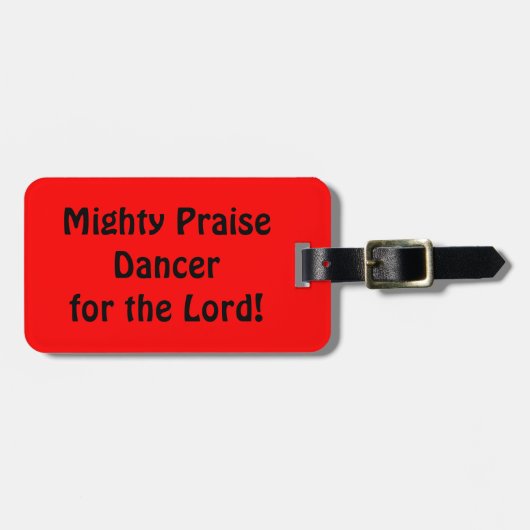 Bagage label (Voorkant horizontaal)