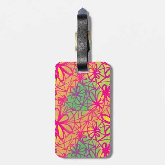 Bagage label (Achterkant verticaal)