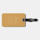 Bagage label Bij (Achterkant horizontaal)